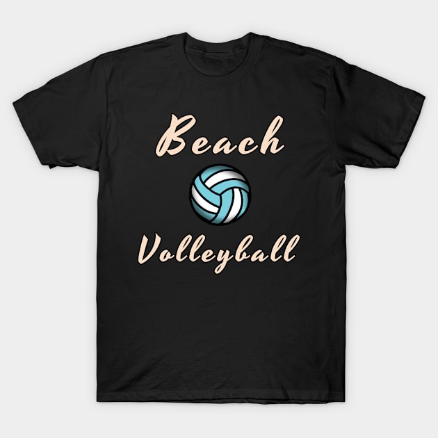 Beach volleyball T-Shirt by Mamon